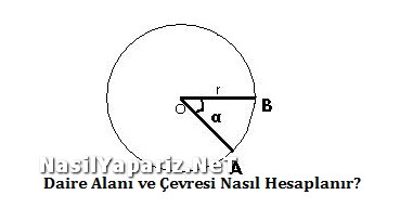 daire alani nasil hesaplanir dairenin cevresi nasil hesaplanir dairenin alani ve cevresi nasil hesaplanir nasil yapilir